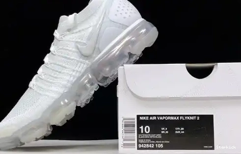 2 GREY WHITE VAPORMAX AIR VAST FLYKNIT 942842-105 0614